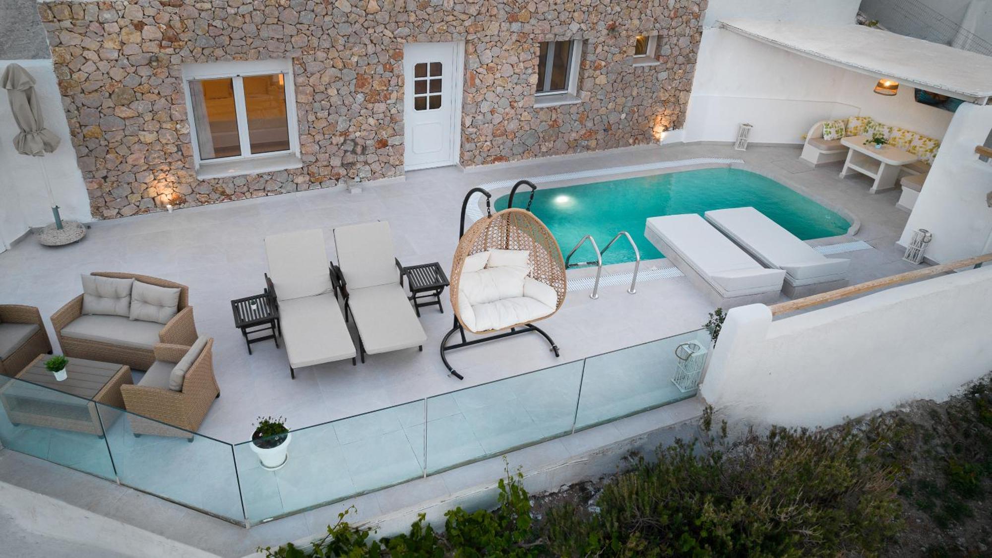 Dream Villa Santorini Vourvoúlos Exterior foto