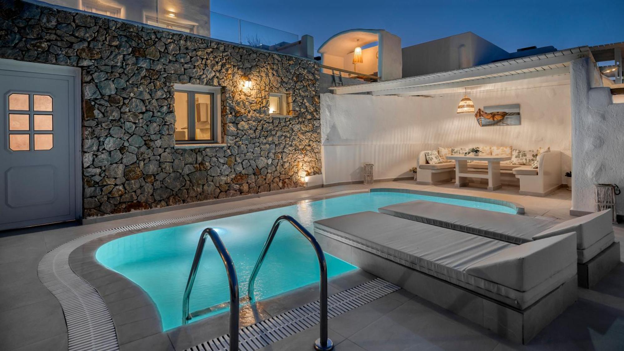 Dream Villa Santorini Vourvoúlos Exterior foto